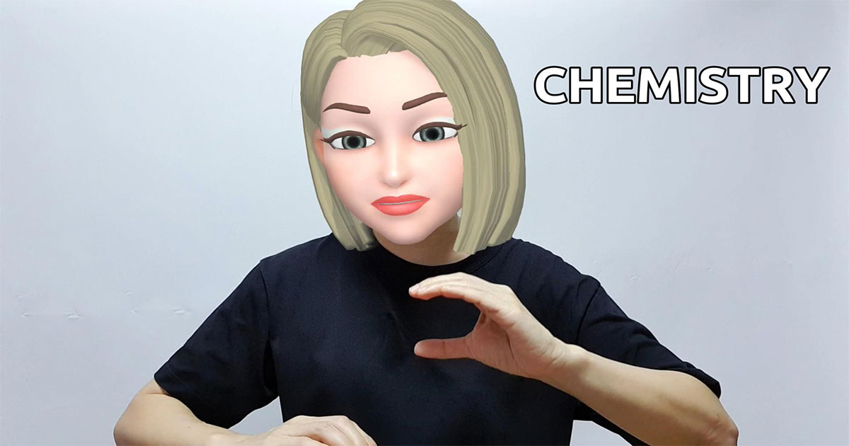 How to say chemistry in American Sign Language ASL sign?