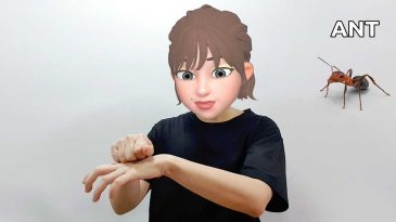 asl sign for ant