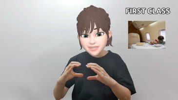 asl sign for first class