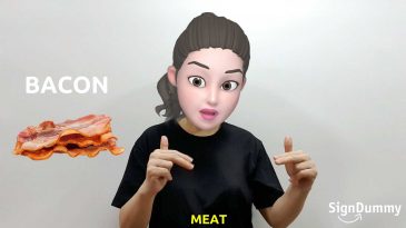 american sign language (asl) lesson: meat