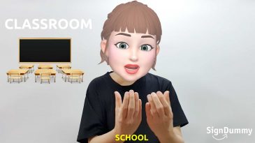 american sign language (asl) lesson: school