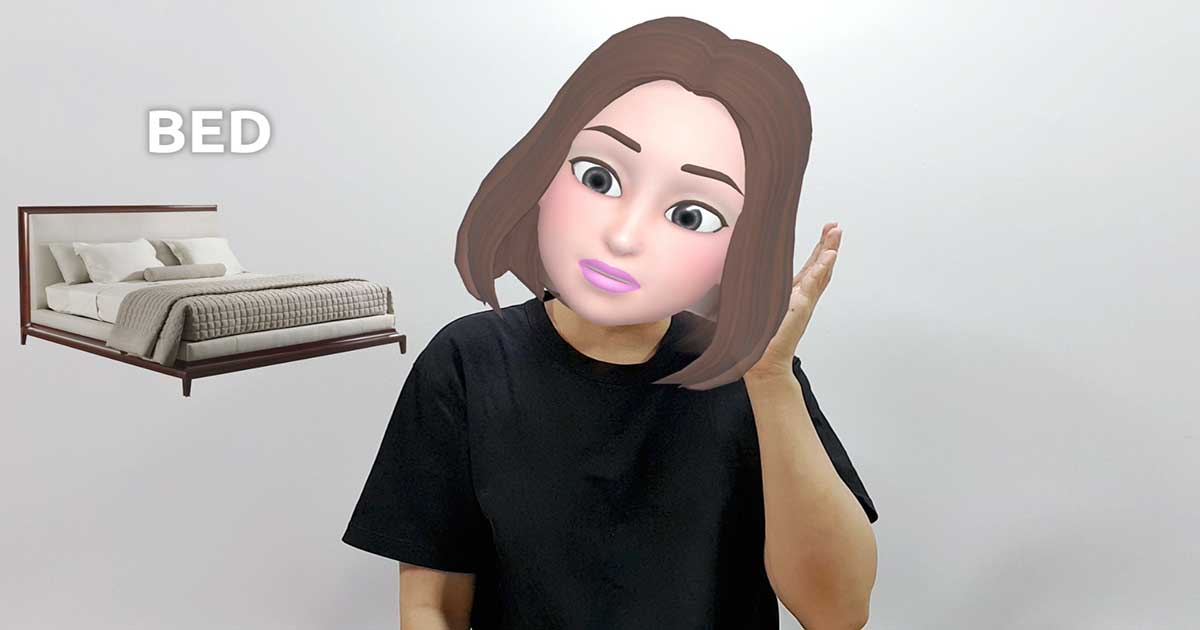 What is the American Sign Language ASL sign for furniture part 2?