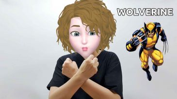 asl sign for wolverine