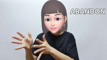 asl sign for abandon