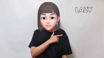 asl sign for active lazy