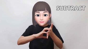 asl sign for add subtract
