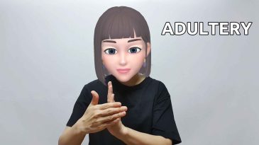 asl sign for adultery