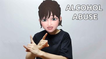 asl sign for alcohol abuse