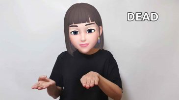 asl sign for alive dead