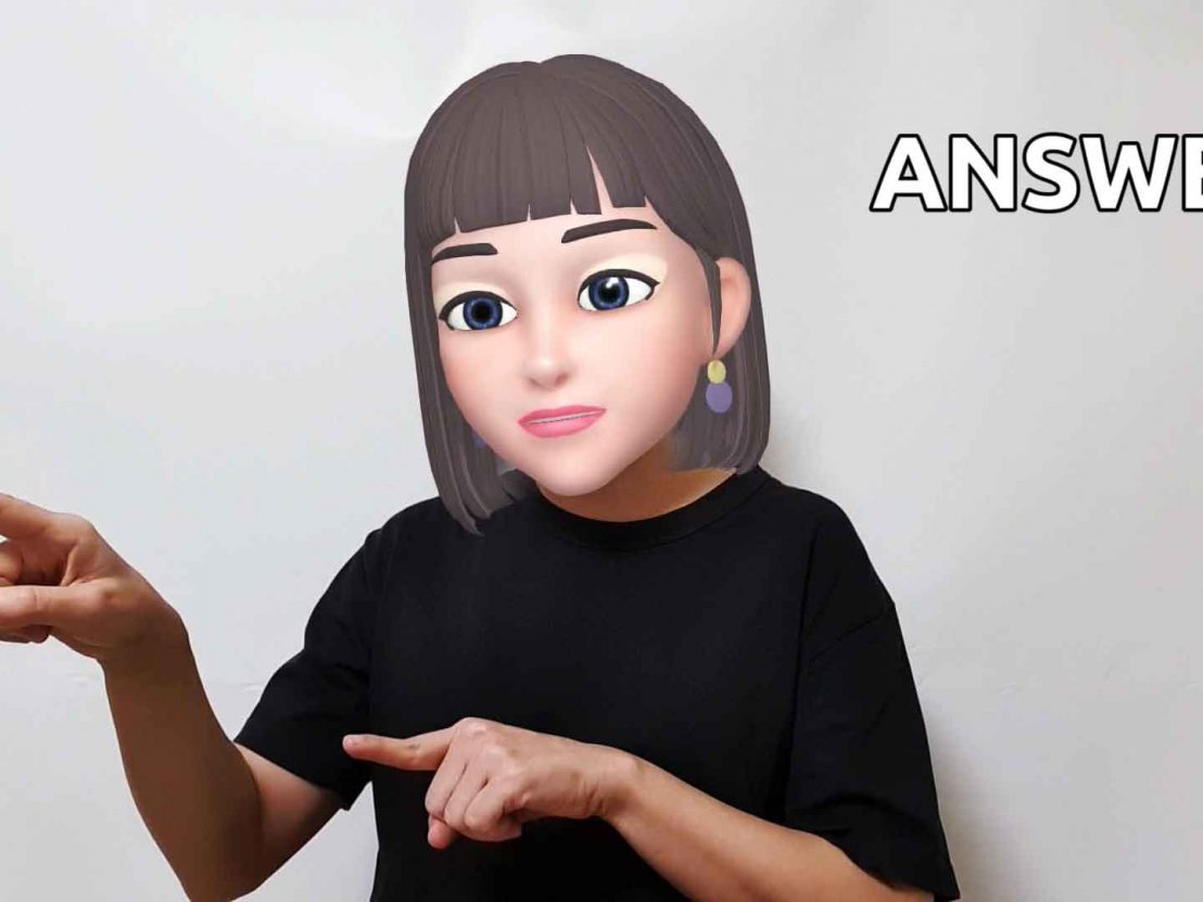 What is the American Sign Language ASL sign for answer?