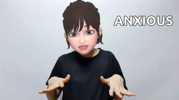 asl sign for anxious