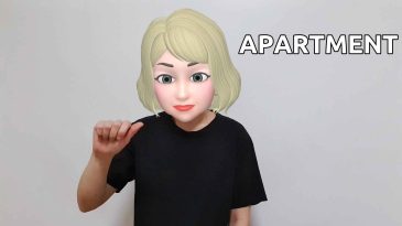 asl sign for apartment