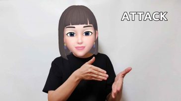 asl sign for attack defend