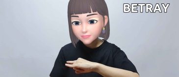 asl sign for betray
