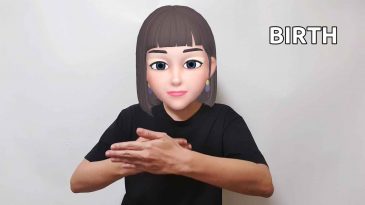 asl sign for birth death