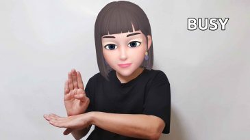 asl sign for busy lazy