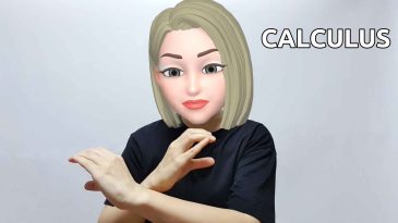 asl sign for calculus