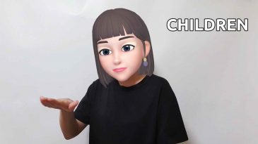 asl sign for children parent