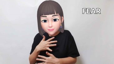 asl sign for courage fear