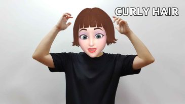 asl sign for curly hair