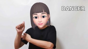 asl sign for danger security