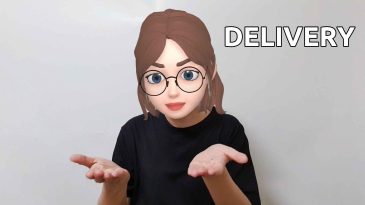 asl sign for delivery