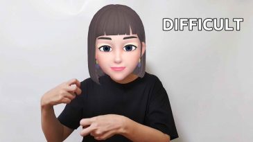 asl sign for difficult easy