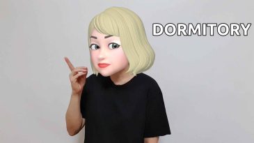 asl sign for dormitory