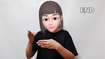 asl sign for end begin