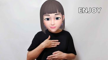 asl sign for enjoy hate