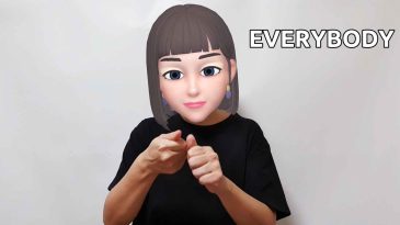 asl sign for everybody nobody