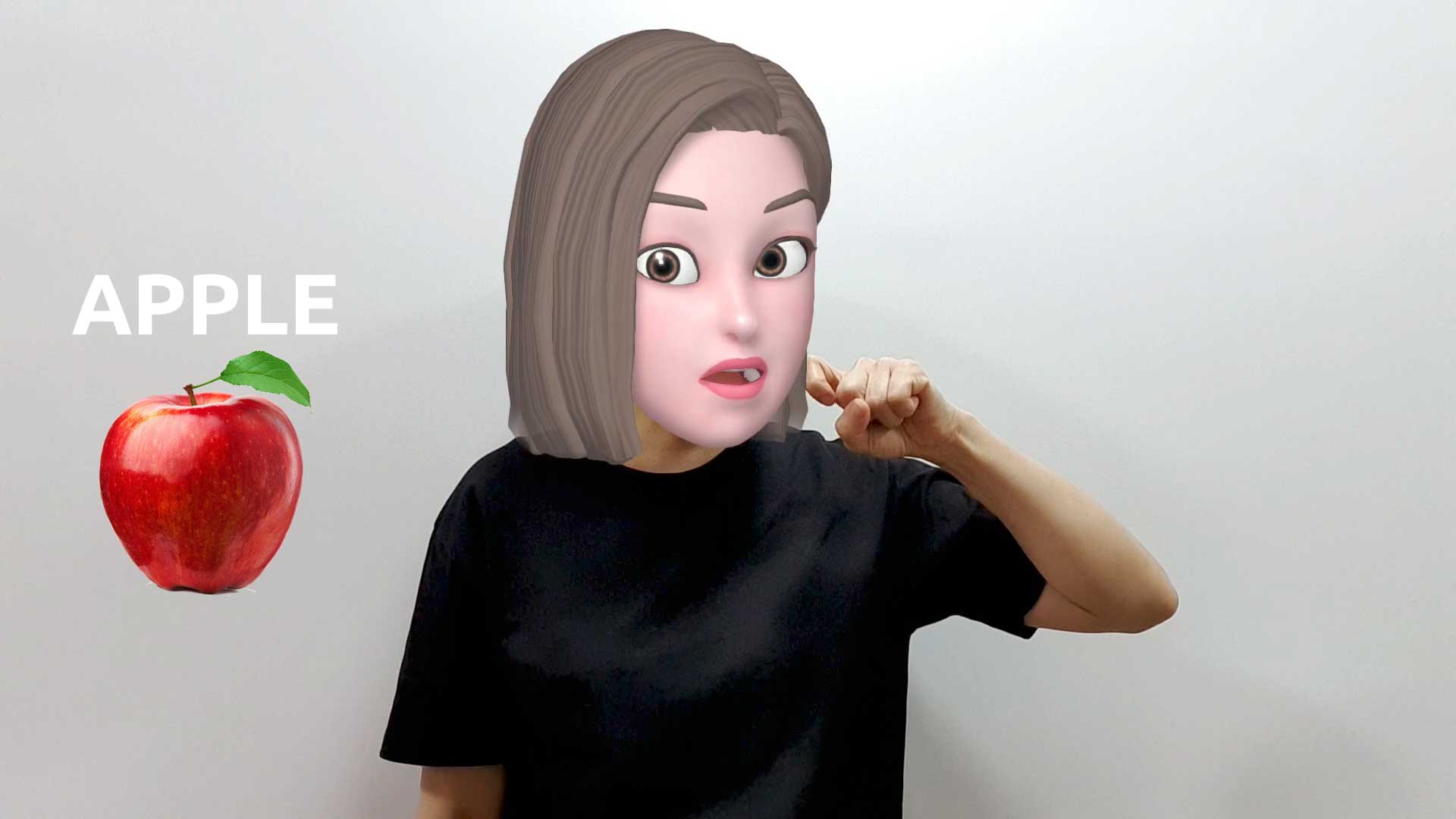 What is the American Sign Language ASL sign for apple?