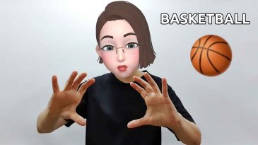 asl sign for basketball