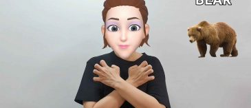 asl sign for bear