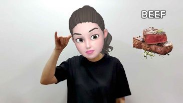 asl sign for beef