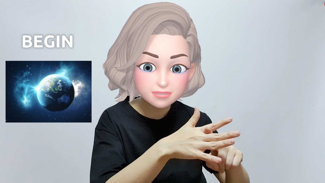 How to say finish and begin in American Sign Language ASL sign?