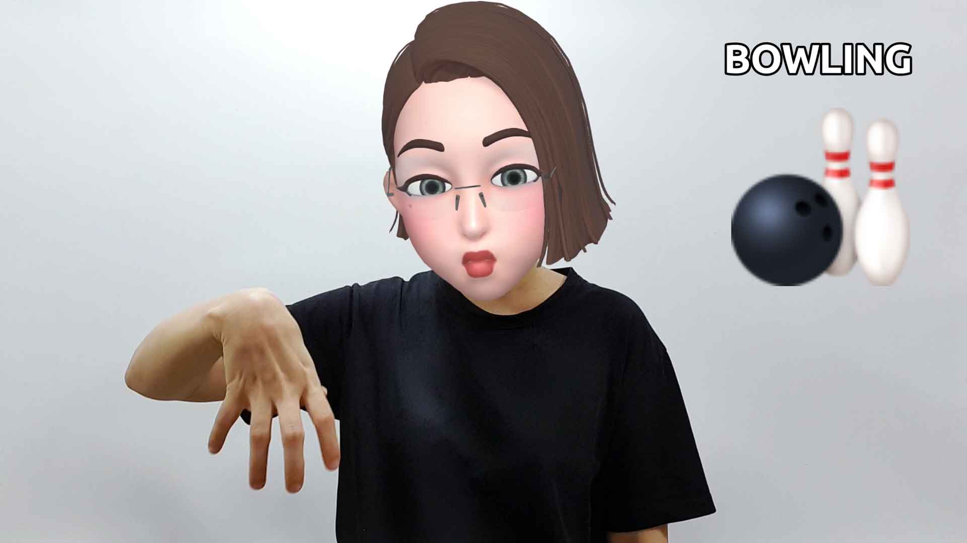 What is the American Sign Language ASL sign for bowling?