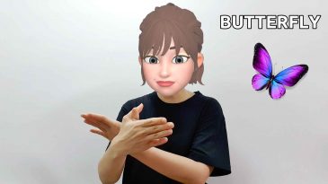 asl sign for butterfly