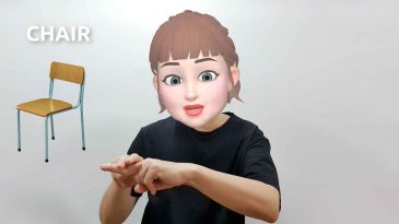 asl sign for chair