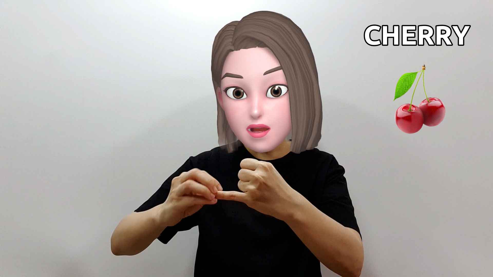 What is the American Sign Language ASL sign for cherry?
