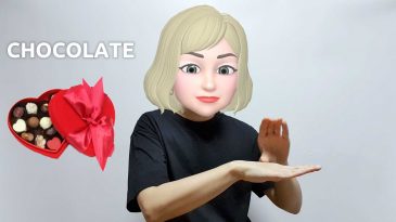 asl sign for chocolate