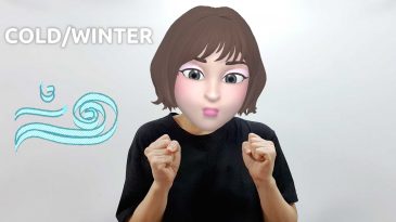 asl sign for cold and winter