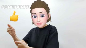 asl sign for confidence