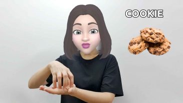 asl sign for cookie