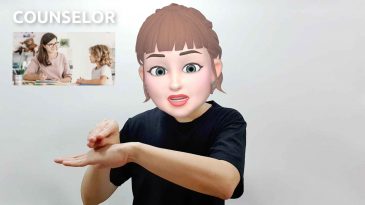 asl sign for counselor