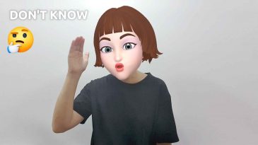 asl sign for do not know