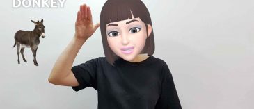 asl sign for donkey