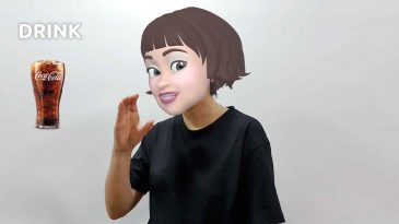 asl sign for drink