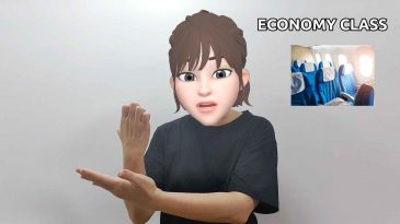 asl sign for economy class