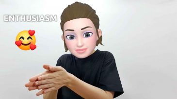 asl sign for enthusiasm